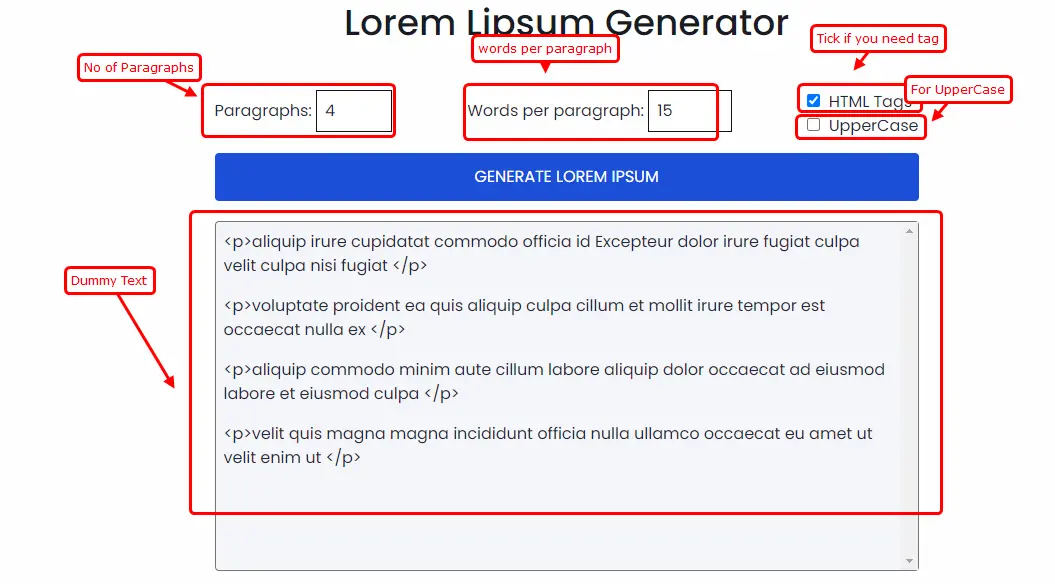 Generate Dummy Text with Our Lorem Ipsum Generator